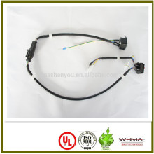 Male and female Tyco connector position locator switching cable assembly